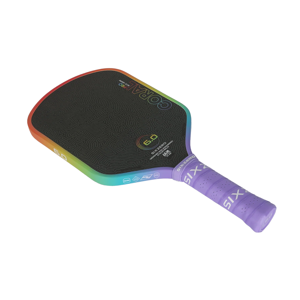 Six Zero Coral Pro Pickleball Paddle