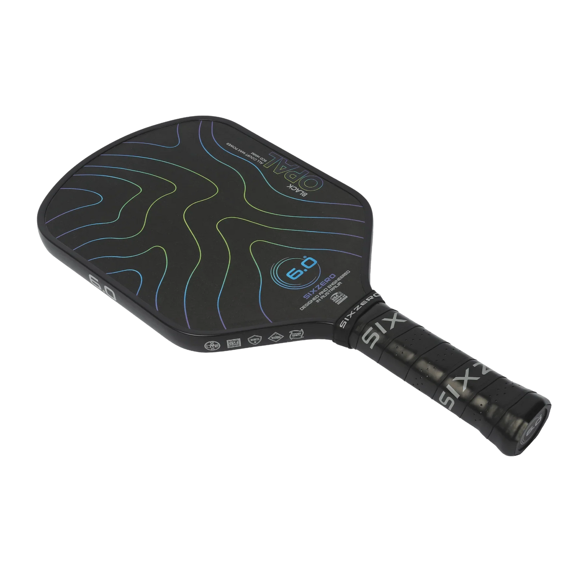 Six Zero Black Opal Pickleball Paddle